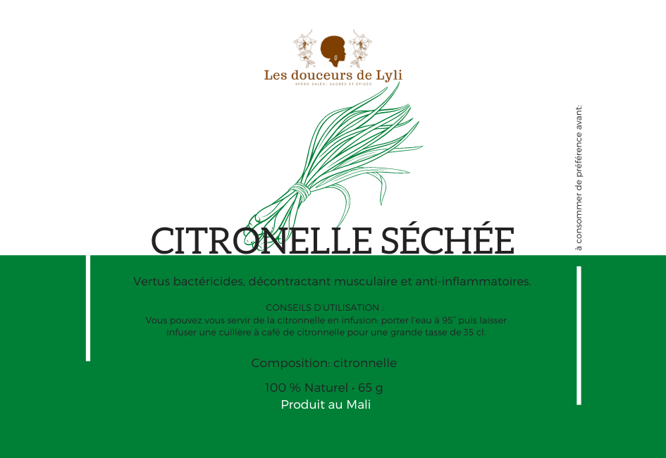 Citronnelle séchée