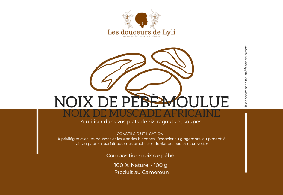 Noix de pébè moulue