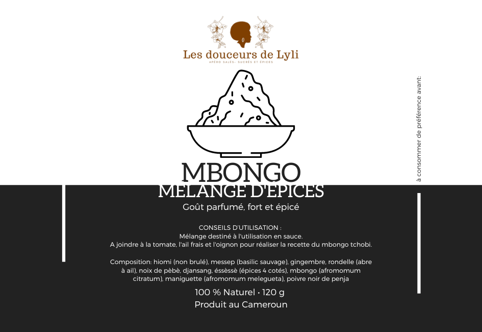 Mbongo - Mélange d'épices