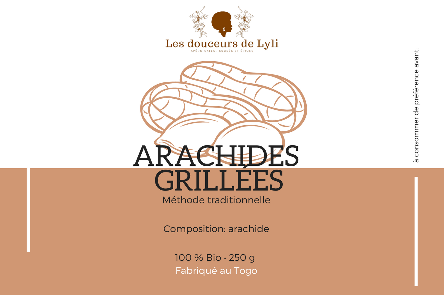 Arachides grillées